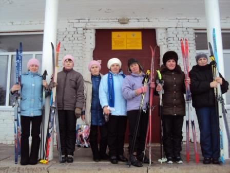 10 февраля один из любимых праздников для жителей деревни Шерашево «Лыжня России 2013»